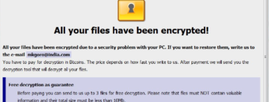 Nuova Variante .0000 del Cryptomix Ransomware